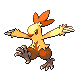 Shiny Combusken sprite