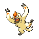 Shiny Vigoroth sprite