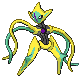 Shiny Deoxys Attack sprite