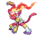 Shiny Infernape sprite