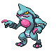 Shiny Toxicroak sprite
