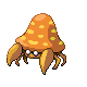 Shiny Parasect sprite