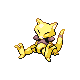 Shiny Abra sprite