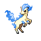 Shiny Ponyta sprite