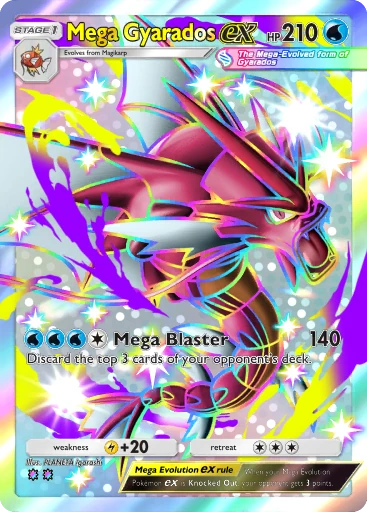 gyarados pokemon card ex Full Art 114/122 - Ace 10 If you do Gyarados Is The Bane Of