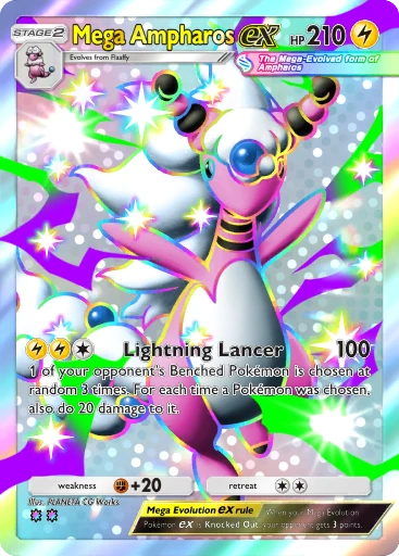 shiny ampharos pokemon card TCG: ex Battle Deck (Ready-to-Play 60-Card Deck) : Toys & Games If you do Pokemon M Ampharos EX 88/98