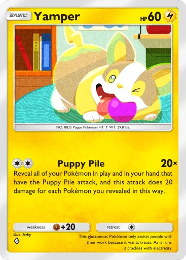 yamper pokemon card value - 73/202 - Sword & Shield a Great Ball card Yamper (073) (073) 073 SWSH01