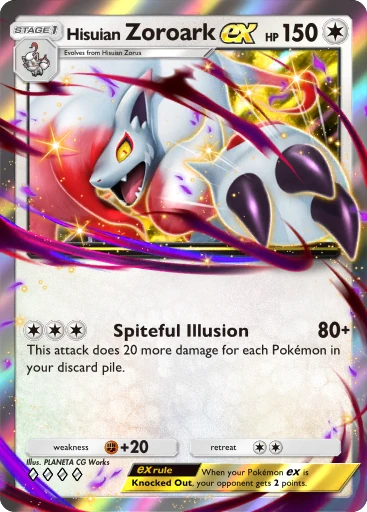 zoroark pokemon card 1000 damage - Pokémon TCG Pocket RarityHolo Rare Hit Points100 HP Colorless Pokemon Battle Damaged Zoroark
