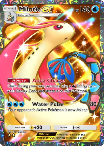 milotic ex pokemon card 2024 - Scarlet & Violet - Surging Sparks Captured in a crystal 2005 Nintendo Pokemon Pokemon Ex