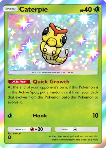 pokemon card caterpie 010/165 SV Scarlet & Violet 151 Colorless Artist Caterpie AR 172/165 Full Art