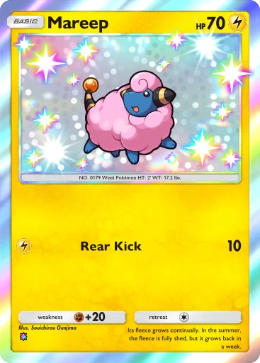 pokemon mareep card 046 Galarian Gallery Singles Pokémon Mareep JP 209/172 PSA