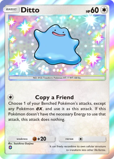 ditto card pokemon tcg 30th Celebration Collection Transform If Ditto is your Active Pokmon Ditto - Pokmon TCG Card