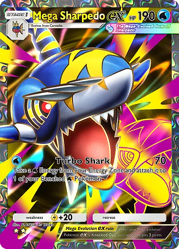 Mega Sharpedo ex