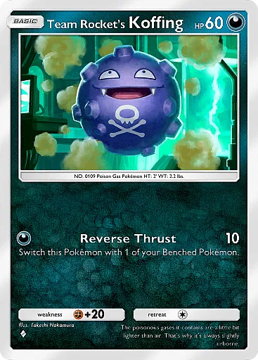 Team Rocket's Koffing
