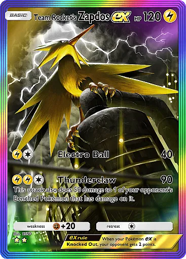 Team Rocket's Zapdos ex