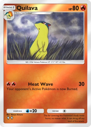 Quilava - Pokémon TCG Pocket Card | Dittobase