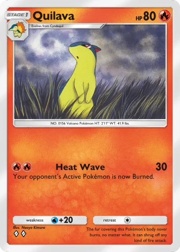 Quilava - Pokémon TCG Pocket Card | Dittobase