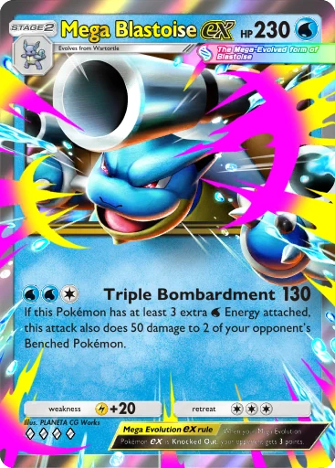 Blastoise ex - Pokémon TCG Pocket Card | Dittobase