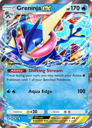 ポケカ Greninja ex - Pokémon TCG Pocket Card | Dittobase