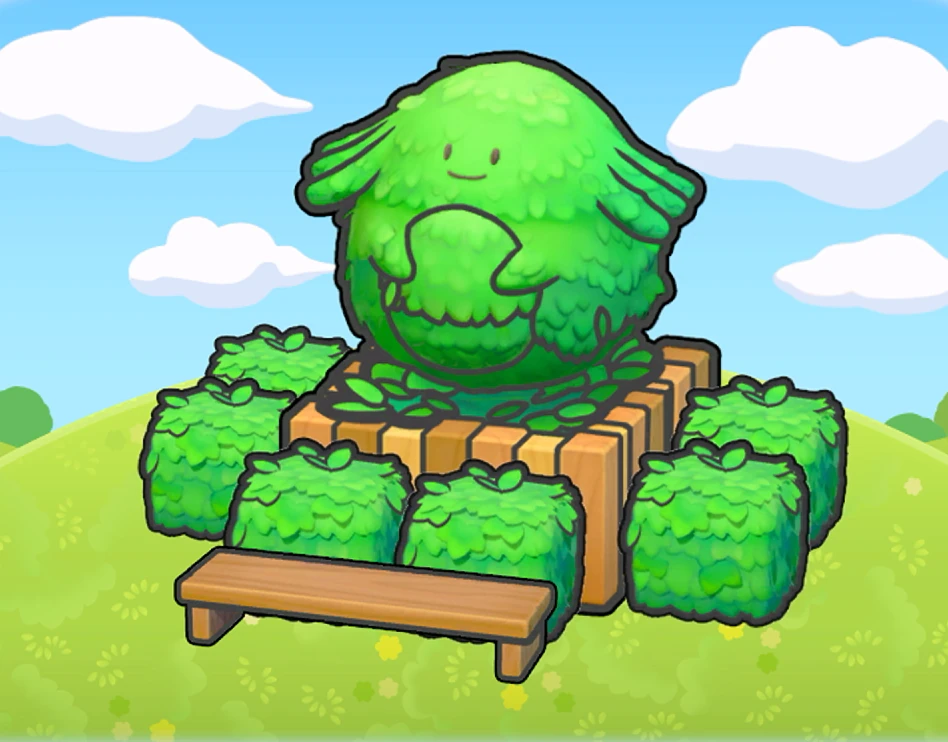 Chansey resting area habitat in Pokémon Pokopia