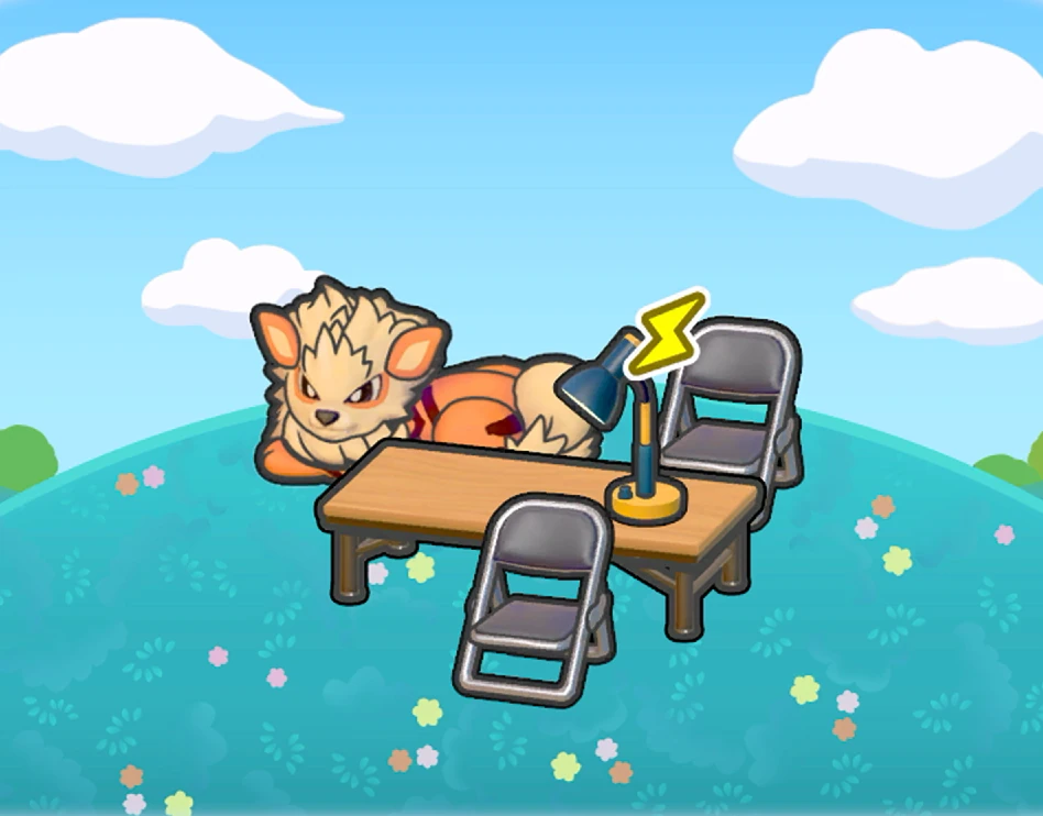 Interrogation desk habitat in Pokémon Pokopia