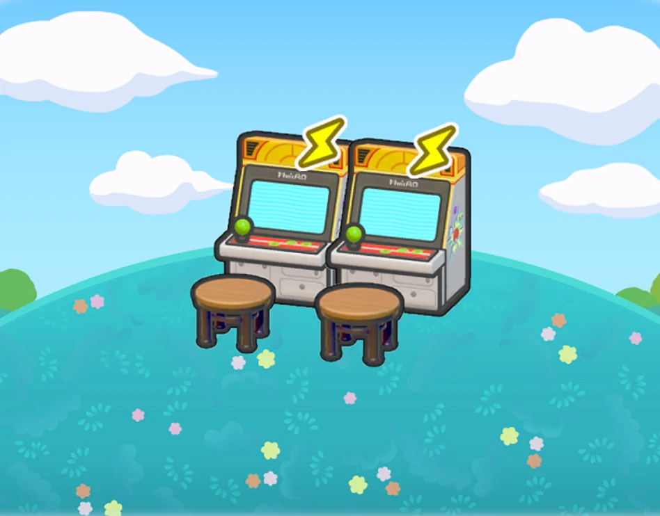Game Corner battle zone habitat in Pokémon Pokopia