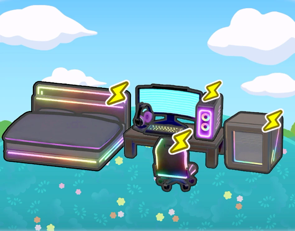 Gamer's paradise habitat in Pokémon Pokopia
