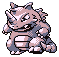 Rhydon in Red & Blue