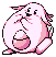 Chansey in Red & Blue