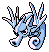 Seadra in Red & Blue