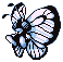 Butterfree in Red & Blue