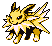 Jolteon in Red & Blue