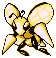 Beedrill in Red & Blue