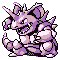 Nidoking in Red & Blue