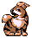Growlithe in Red & Blue