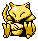 Abra in Red & Blue