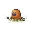 Shiny Diglett sprite