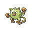 Shiny Mankey sprite