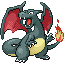 Shiny Charizard sprite