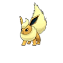 Shiny Flareon sprite