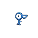 Shiny Unown F sprite