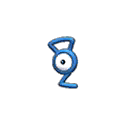 Shiny Unown G sprite