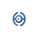 Shiny Unown H sprite