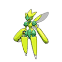 Shiny Scizor Mega sprite