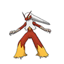 Shiny Blaziken sprite