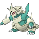 Shiny Aggron Mega sprite