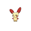 Shiny Plusle sprite