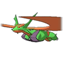 Shiny Salamence Mega sprite