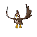Shiny Staravia sprite
