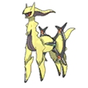 Shiny Arceus Dark sprite